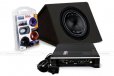 Boss Audio Loaded Sub + Amp + Wiring Kit Package