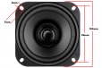 Boss Audio BRS40 50 Watt 4" Inch Full Range Replacement Car Speaker