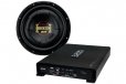 Boss Audio D12F + R2000M Slim Sub & Amp Combo