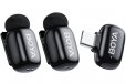 BOYA Mini 2 Dual Wireless Microphone - Lightning w/ Case (Black)