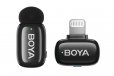 BOYA Mini 2 Dual Wireless Microphone - Lightning (Black)