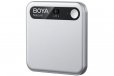 Boya Notra AI Voice Recorder: Smart Transcription - Silver