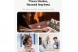 Boya Notra AI Voice Recorder: Smart Transcription - Silver