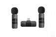 Boya BY-V2 Dual Wireless Lavalier Microphone for iPhone iPad