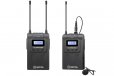 Boya BY-WM8 PRO-K1 UHF Dual Channel Wireless Lavalier Lapel Microphone