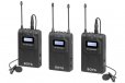 Boya BY-WM8 PRO-K2 UHF Dual Channel Wireless Lavalier Lapel Microphone