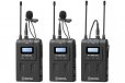 Boya BY-WM8 PRO-K2 UHF Dual Channel Wireless Lavalier Lapel Microphone