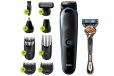 Braun MGK5280 9-in-1 trimmer 7 attachments and Gillette Fusion5 ProGli