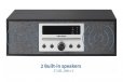 Crosley Finn FM Radio & CD Player with Bluetooth (Black)