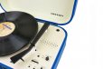 Crosley Coupe Bluetooth Turntable Pitch Control Blue CR6026A-BL