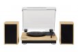 Crosley Brio Record Player Shelf System With Speakers - Natural