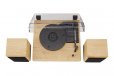 Crosley Brio Record Player Shelf System With Speakers - Natural