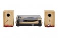 Crosley Brio Record Player Shelf System With Speakers - Natural