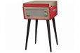 Crosley Bermuda Portable Turntable w/ Speakers Red CR6233A-RE
