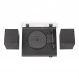Crosley Zane 3-Speed Bluetooth Turntable with Speakers Black