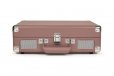 Crosley Cruiser Deluxe Portable Turntable Purple Ash + Free Crate