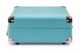 Crosley Cruiser Deluxe Portable Turntable Turquoise + Free Crate