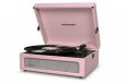 Crosley Voyager Portable Turntable Amethyst Free Record Storage Crate