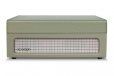 Crosley Voyager Portable Turntable Sage + Free Record Storage Crate