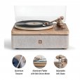 Crosley E100 Bluetooth Record Player Shelf System, Natural Crosley E100 Bluetooth Record Player Shelf System, Natural