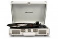 Crosley Cruiser Deluxe Portable Turntable White Sand