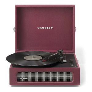 Crosley Voyager Bluetooth Portable Turntable - Burgundy