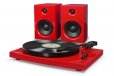 Crosley T100 Stereo Turntable Speaker Bluetooth Red CRT100A-RE