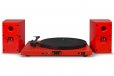 Crosley T100 Stereo Turntable Speaker Bluetooth Red CRT100A-RE