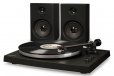 Crosley T150 Turntable Bluetooth Speakers System Black