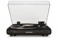 Crosley T400 Black 2 Speed Turntable w/ Audio Technica Needle