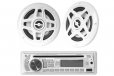 Crystal CM8HO1PK Marine CD Receiver + 6.5" Speakers + Faceplate