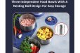 Deerma DEM-JR08 Wireless Electric Meat Grinder & Food Processor Deerma DEM-JR08 Wireless Electric Meat Grinder & Food Processor