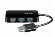 D-Link DUB-1341 4-Port SuperSpeed USB 3.0 Portable Hub