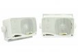 DNA MSB300W 60W 3-Way Marine Speaker Box White Pair