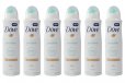 Dove 100g Deodorant Sensitive Fragrance Free Hypo Allergenic 6 Pack