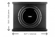 DS18 SB12A 12" Shallow Amplified Sealed Subwoofer Enclosure 350W DS18 SB12A 12" Shallow Amplified Sealed Subwoofer Enclosure 350W