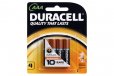 Duracell Coppertop AAA Alkaline Battery x 4
