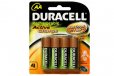 Duracell Active Charge Rechargeable AA NiMH Battery x 4