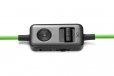 Edifier V4 G4 7.1 Virtual Surround Sound USB LED Gaming Headset Green