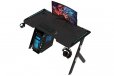 EKKIO RGB Gaming Desk Y Shape Black 140cm