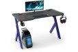 EKKIO RGB Gaming Desk Y Shape Blue 140cm