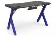 EKKIO RGB Gaming Desk Y Shape Blue 140cm