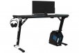 EKKIO RGB Gaming Desk Z Shape Black 100cm