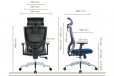 EKKIO Ava Office Chair - Black
