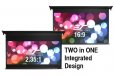 Elite Screens VMAX100H95C 95" 2.35:1 / 100" 16:9 Dual Format