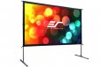 Elite Screens OMS110HR2 Yard Master 2, 110" 16:9 Rear Outdoor