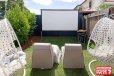 Elite Screens OMS120H2 Yard Master 2, 120" 16:9 Foldable Outdoor