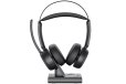 eMeet GeniusCall HS80 Wireless On-Ear Headset with Charging Base