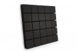 Elite Sound Acoustics Panel 70mm Foam For Office Rooms Grid Black