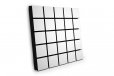 Elite Sound Acoustics Panel 70mm Foam Conference Rooms Grid White